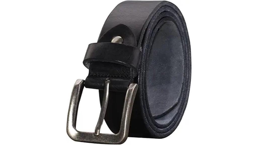 men s soft leather belt
