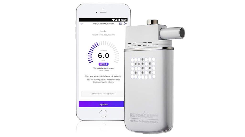 mini breath ketone meter