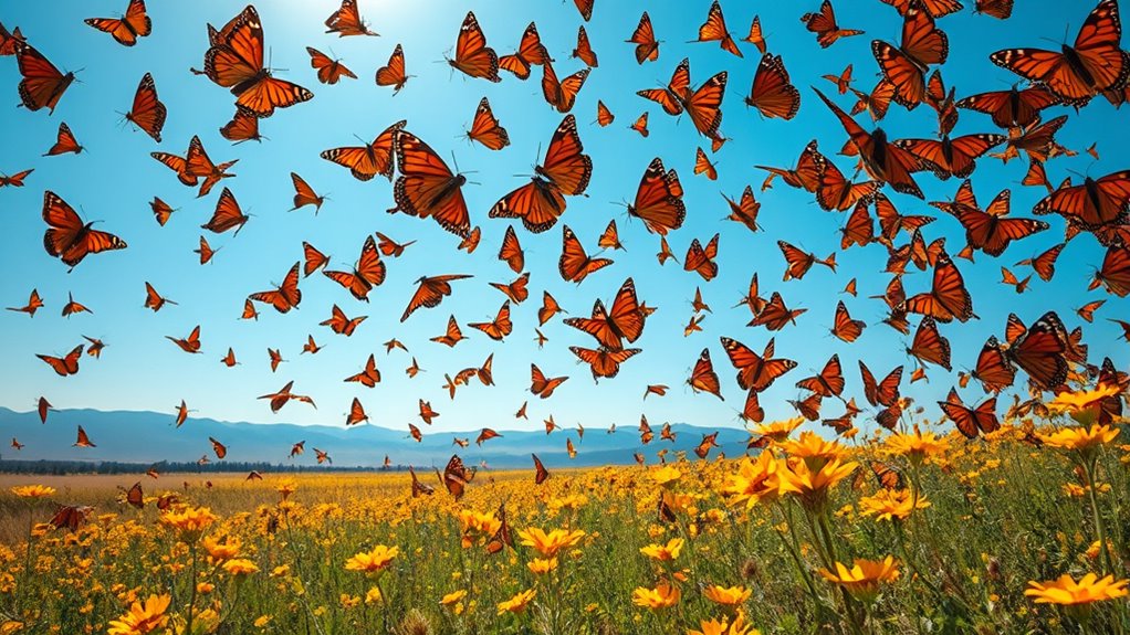 monarch migration breeding survival