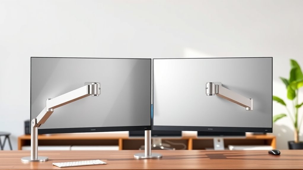 monitor arm compatibility and durability