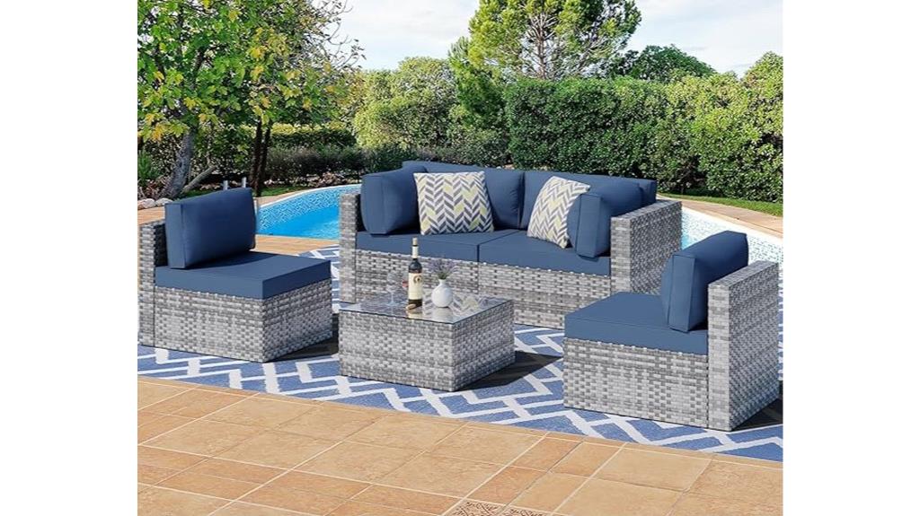 outdoor shintenchi sectional sofa