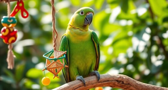 parrot enrichment benefits mental health