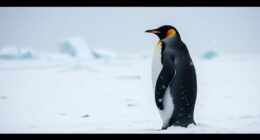 penguins endure harsh cold