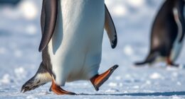 penguins knee joint structure