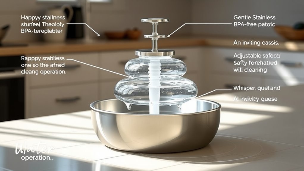 pet fountain selection criteria