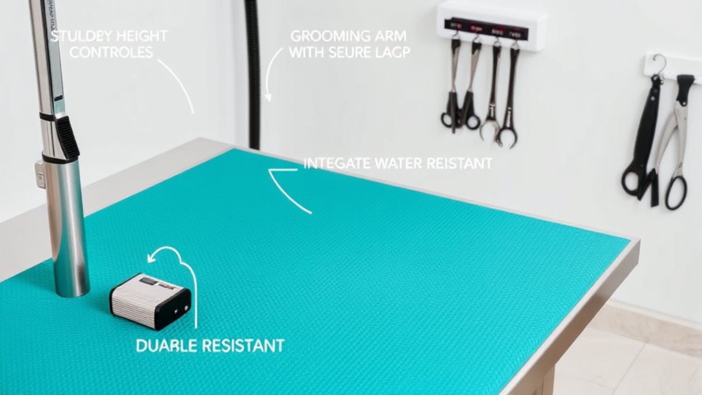 pet grooming table considerations