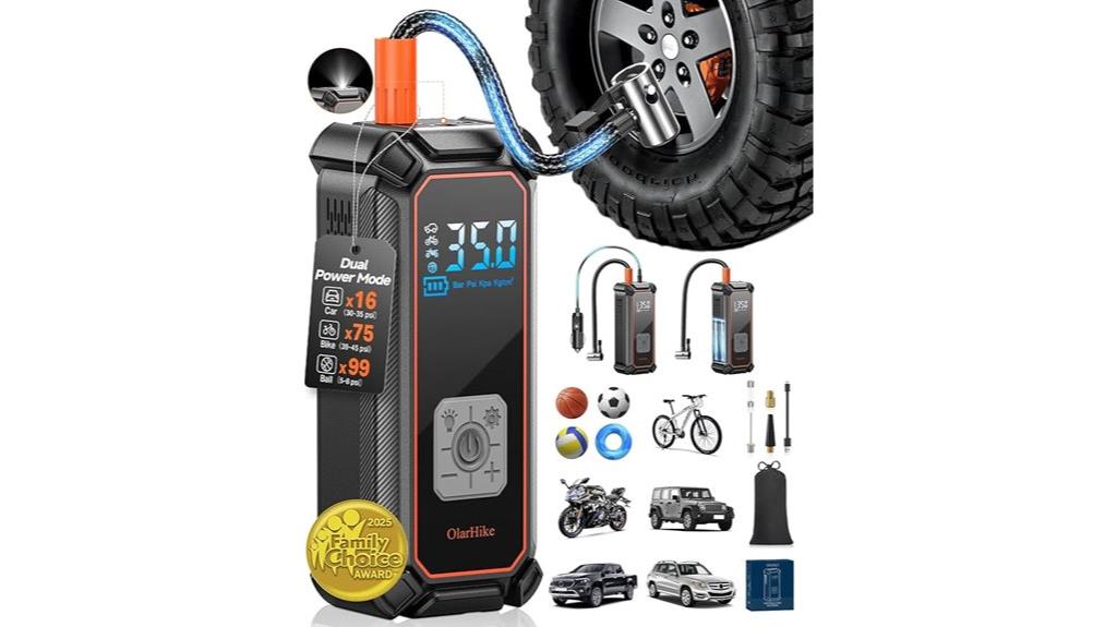 portable cordless air pump