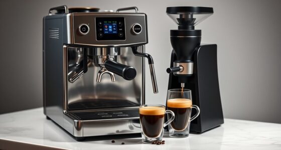 premium coffee makers with grinders