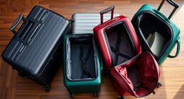 premium expandable suitcase sets