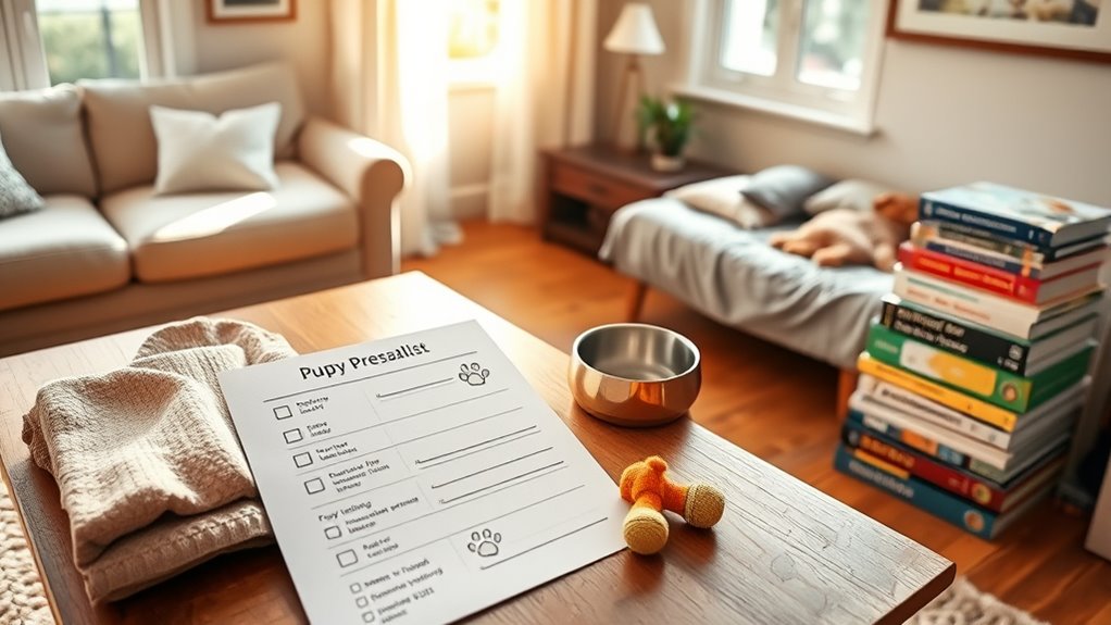 prepare choose puppy proof train