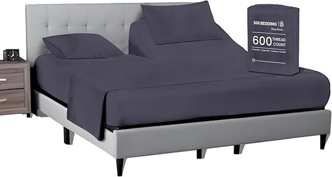 queen size split head sheet