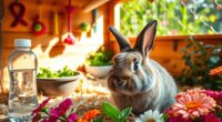 rabbit housing and diet