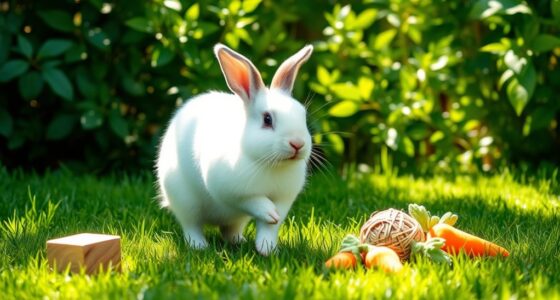 rabbit safe toy options