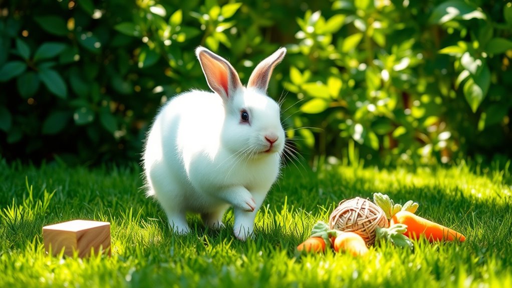 rabbit safe toy options