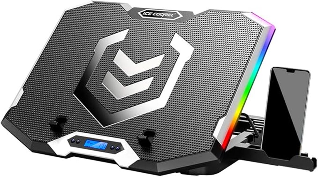 rgb fans adjustable stand