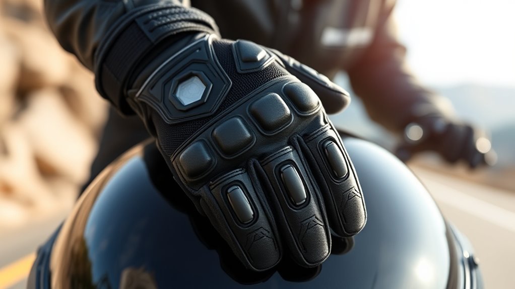 safety focused glove features