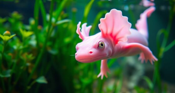 salamander with regenerative abilities