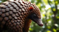 scaly mammal called pangolin