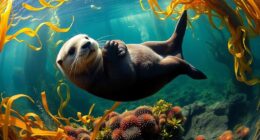 sea otters maintain kelp ecosystems