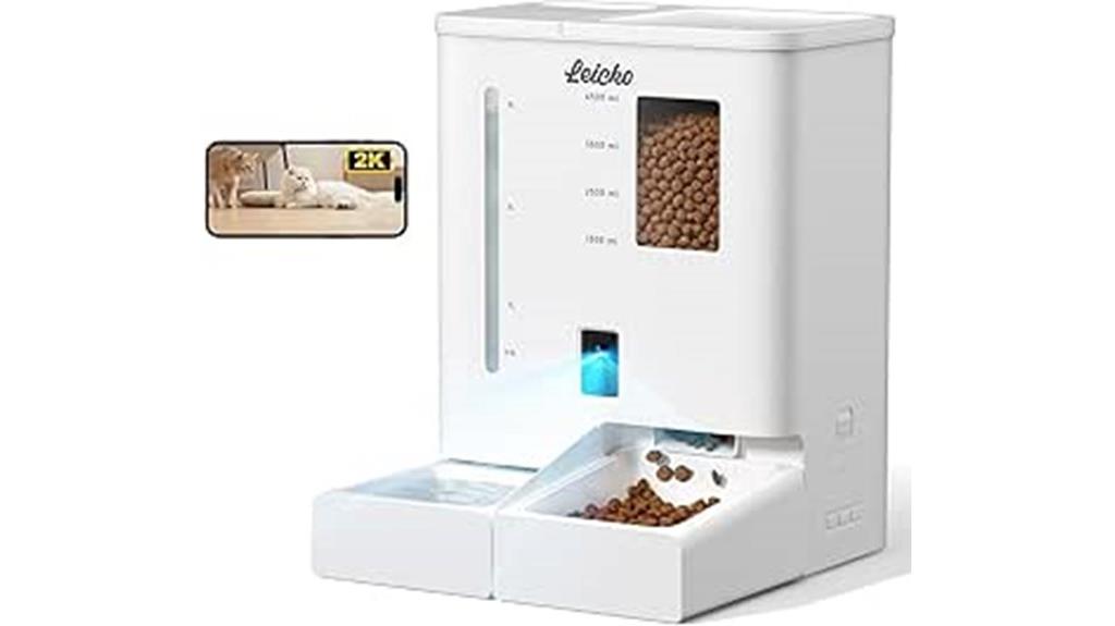 smart camera cat feeder