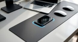 smart desk mats with wireless charging