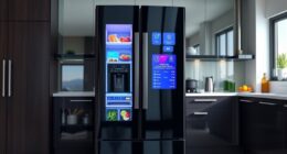 smart refrigerators with touchscreens