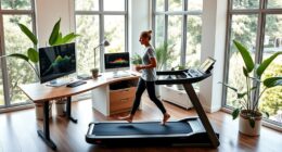 smart treadmill desk setups