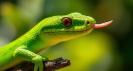 snakes use tongues to smell