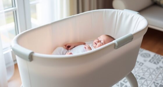 soothing cry detecting bassinets