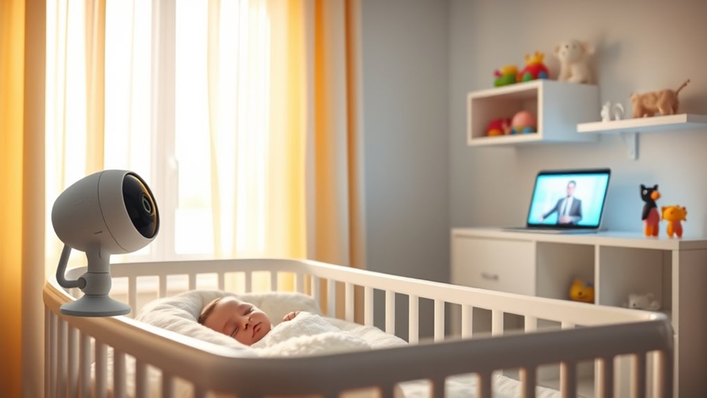 top camera baby monitors