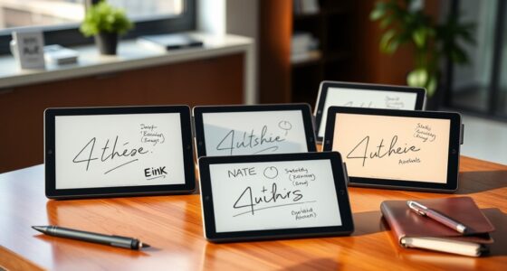 top e ink note tablets