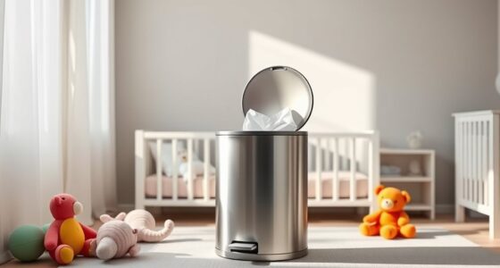 top odor control diaper pails