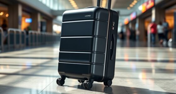 travel friendly luggage with usb