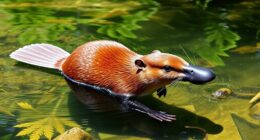 unique aquatic egg laying mammal
