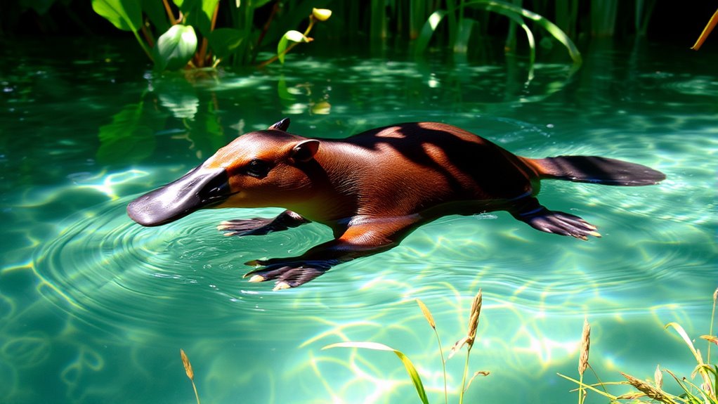 unique australian egg laying mammal