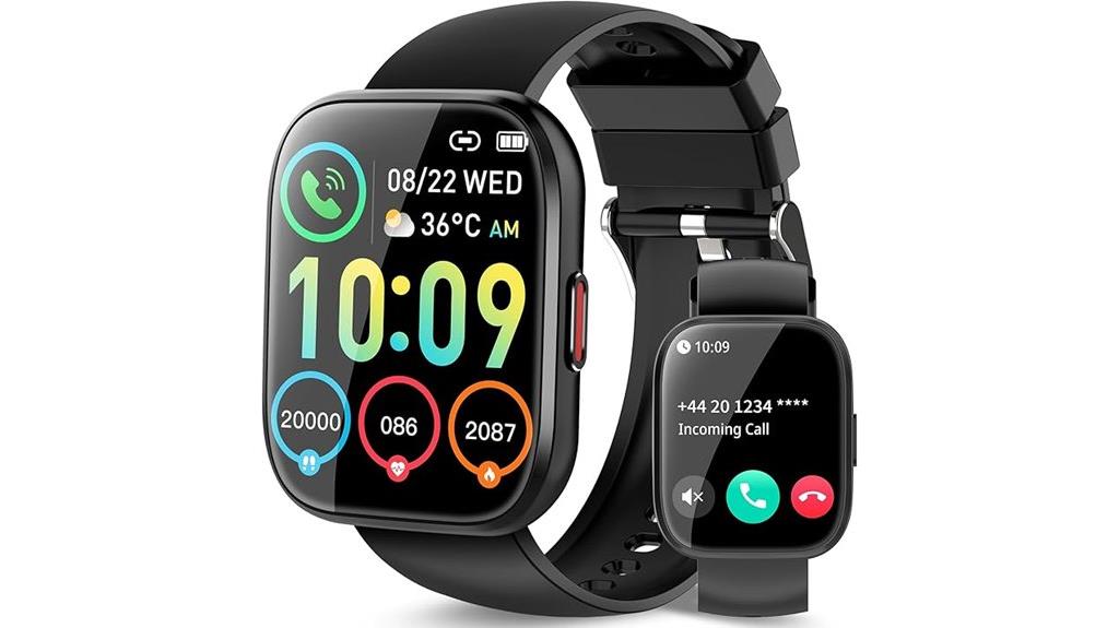 unisex call fitness smartwatch