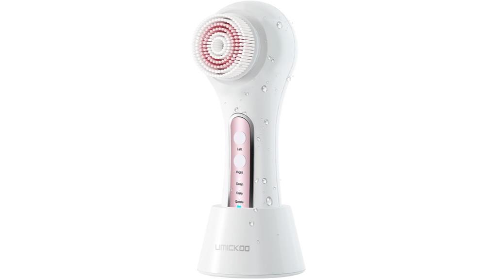 waterproof rechargeable facial brush