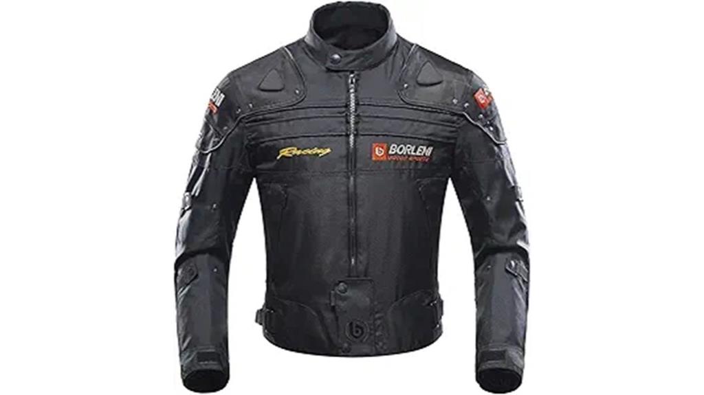 windproof motorcycle protective jacket