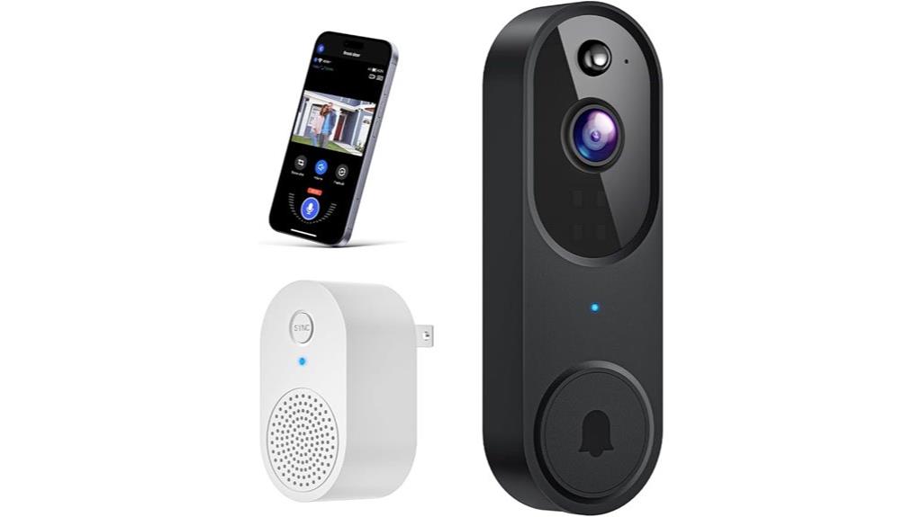 wireless wi fi video doorbell