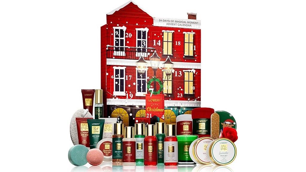women s 24 day spa set