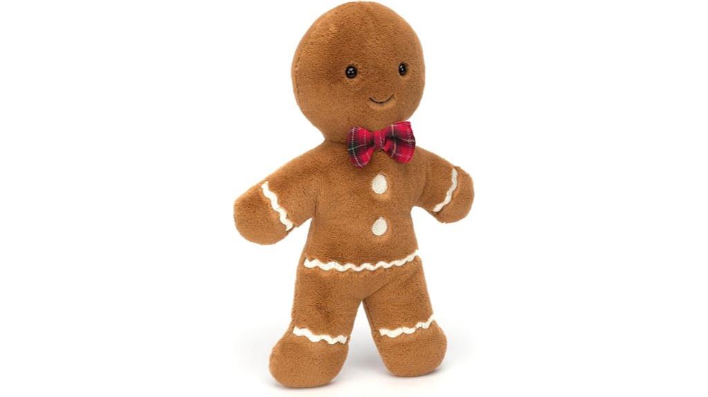 gingerbread fred plush toy