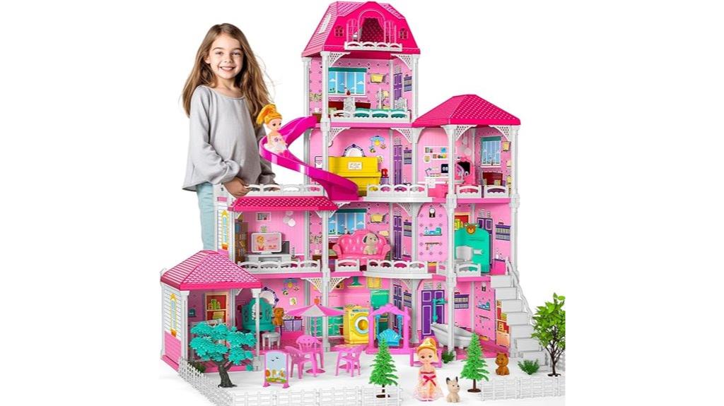 girls 4 story doll house