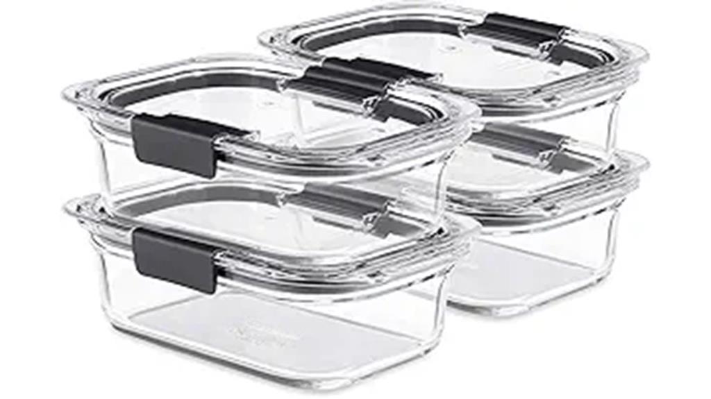 glass storage containers set