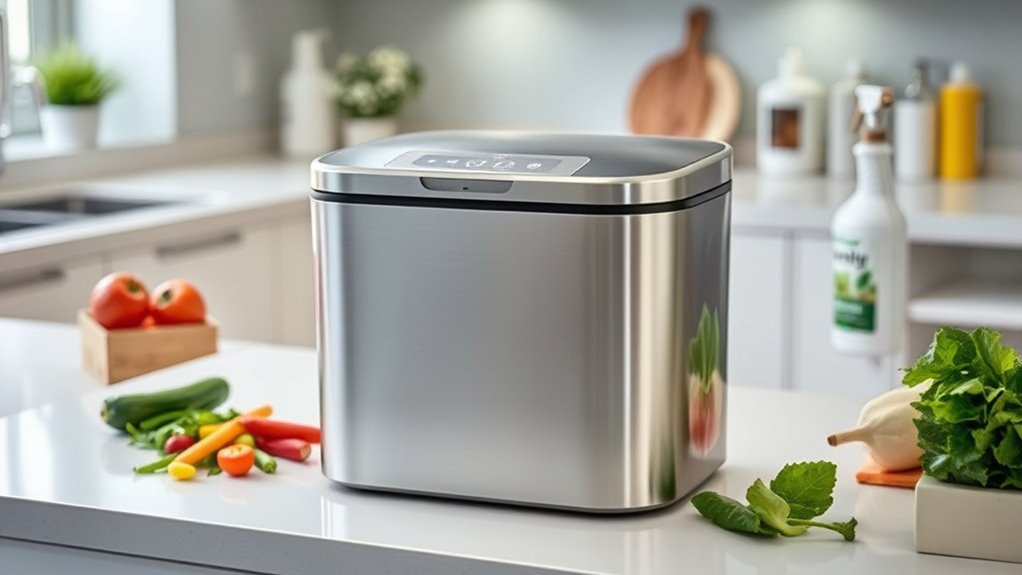 kitchen compost bin features