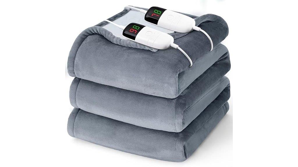 large king size heated blanket