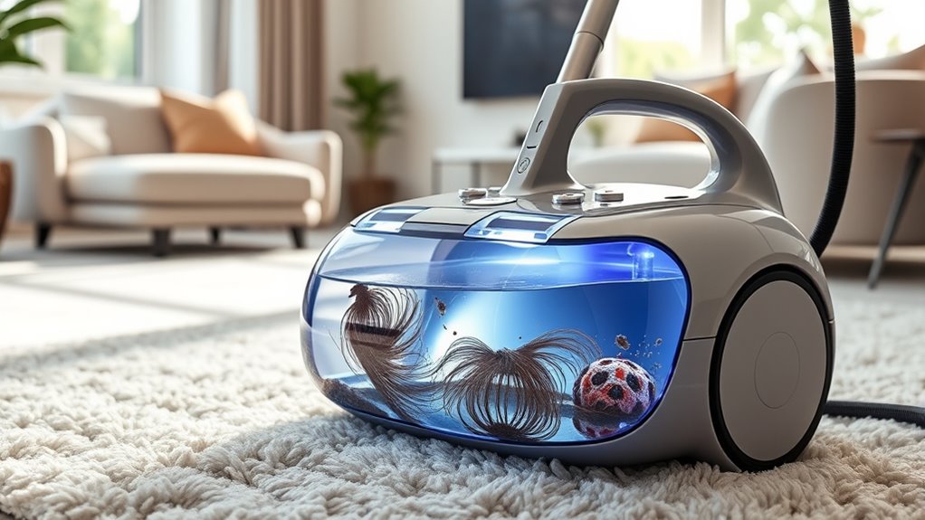 pet focused cleaning features