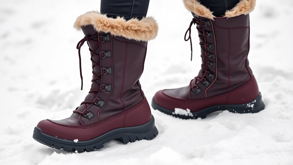waterproof insulated traction comfort