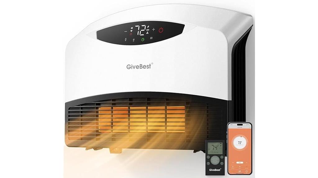 wifi remote electric heater