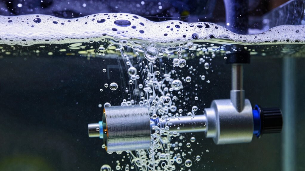 adjust airflow and water level