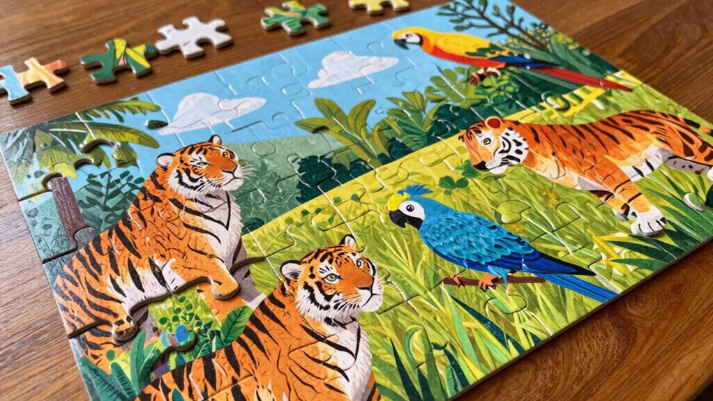 adjustable puzzle difficulty levels